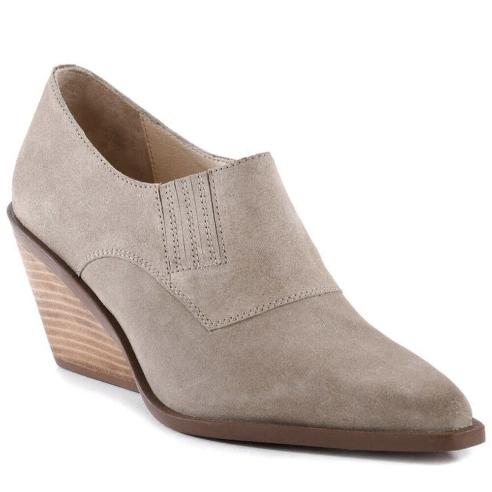 SEYCHELLES SEATTLE SUEDE BOOTIE Gray Size 6.5 EUC